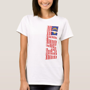 Maleisische vlag t-shirt