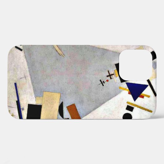 Malevich - Dynamisch Suprematisme Case-Mate iPhone Case (Achterkant (horizontaal))
