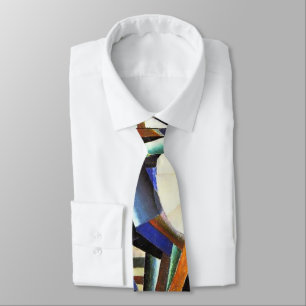 Malevich Kazimir The Knifegrinder Stropdas