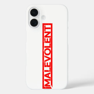Malevoluent Stamp iPhone 16 Hoesje