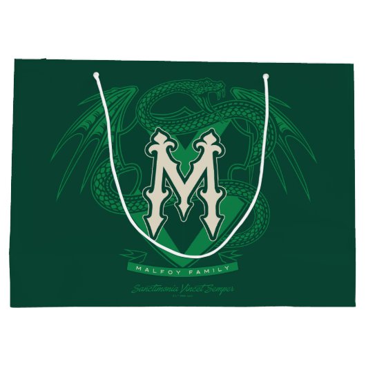 Malfidus Family Crest Graphic Groot Cadeauzakje (Achterkant)