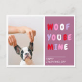 Malheur à vous soyez mien | Carte postale Chien Va (Devant)