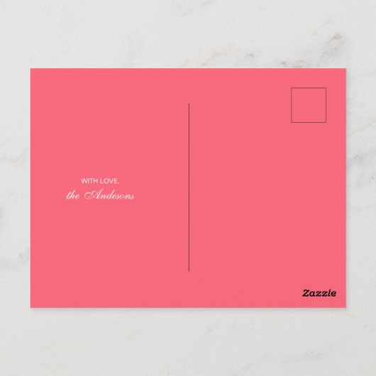 Malheur à vous soyez mien | Carte postale Chien Va (Dos)