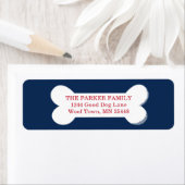 Malheur à vous un joyeux Étiquette de adresse de c (En situation)