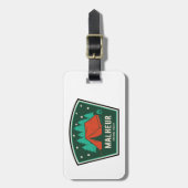 Malheur National Forest Camping Bagagelabel (Voorkant verticaal)