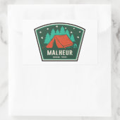 Malheur National Forest Camping Rechthoekige Sticker (Tas)
