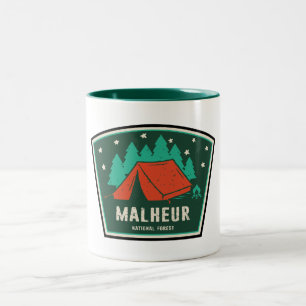 Malheur National Forest Camping Tweekleurige Koffiemok