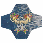 Malheureusement sirènes à l'ancre (Plat)