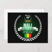 Mali Briefkaart (Voorkant / Achterkant)