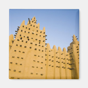 Mali, Djenne. Grote Moskee Magneet
