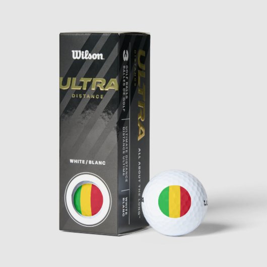 Mali Flag Golfballen (Verpakking)