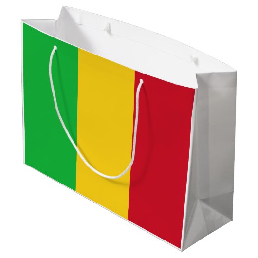 Mali Flag Groot Cadeauzakje (Achterkant Gekanteld)