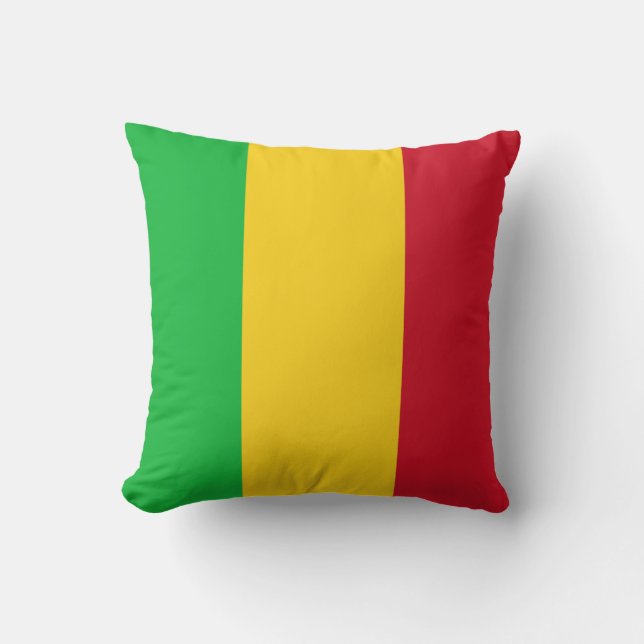 Mali Flag Kussen (Voorkant)