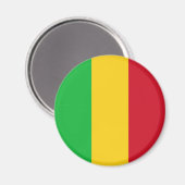 Mali Flag Magneet (Voorkant / Achterkant)