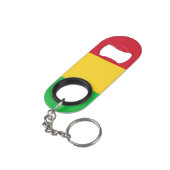 Mali Flag Mini Flessenopener (Achterkant Gekanteld)