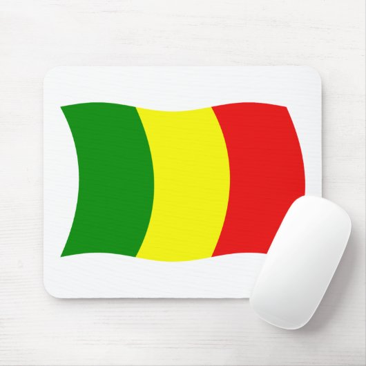 Mali Flag Mousepad Muismat (Met muis)