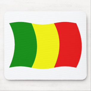 Mali Flag Mousepad Muismat