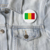 Mali Flag Ronde Button 5,7 Cm (In situ)