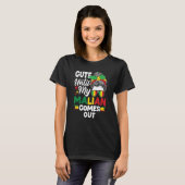 Mali Malian Mali Flag Cute Until My Malian Comes O T-shirt (Voorkant volledig)