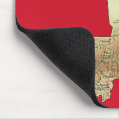 Mali Map Mousepad Muismat (Hoek)