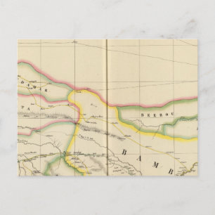 Mali Mauritanië en Burkina, Afrika Briefkaart