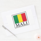 Mali Rechthoekige Sticker (Envelop)