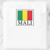 Mali Rechthoekige Sticker (Tas)