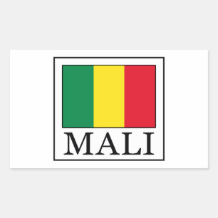 Mali Rechthoekige Sticker