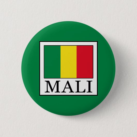 Mali Ronde Button 5,7 Cm (Voorkant)