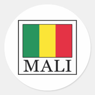 Mali Ronde Sticker