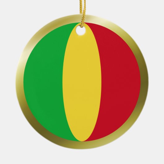 Mali Vlag Ornament (Voorkant)