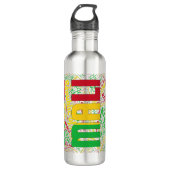 Mali vlag prachtig patriottisch waterfles (Voorkant)