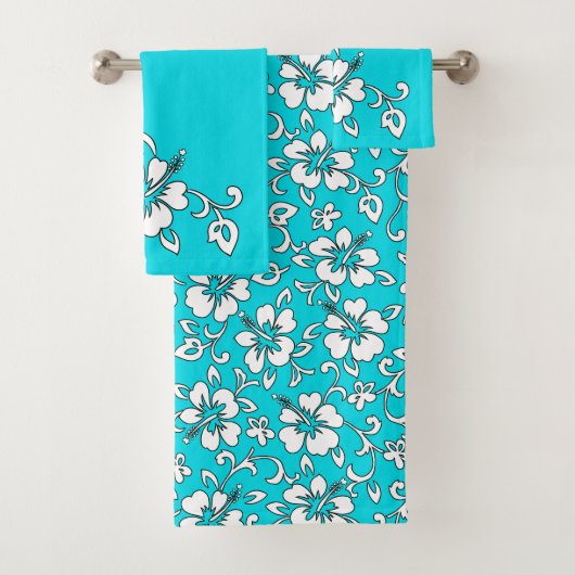 Malia Hawaiian Hibiscus coordonnées florales - Tur (En situation)