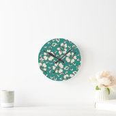 Malia Hibiscus Hawaii Horloges murales (Maison)