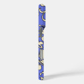 Malia Hibiscus Hawaiian Floral Periwinkle Case-Mate iPhone Case (Achterkant / Rechts)