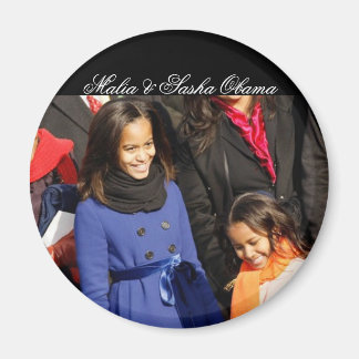 Malia & Sasha Obama Magneet