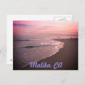 Malibu Beach Briefkaart (Voorkant / Achterkant)