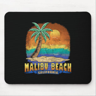 Malibu Beach California  Distress Souveni Muismat
