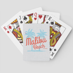Malibu Beach California Vakantie Verenigde Staten  Pokerkaarten