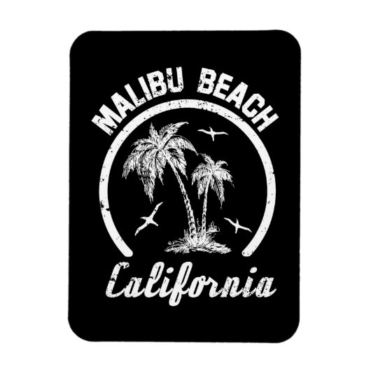 Malibu Beach Magneet (Verticaal)