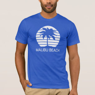 Malibu Beach Retro T-shirt
