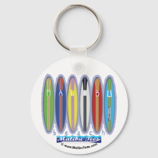 Malibu Beach Surfboards Sleutelhanger