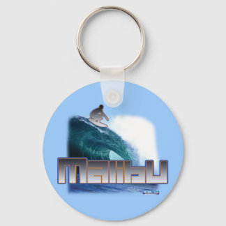 Malibu Beach Surfing Sleutelhanger