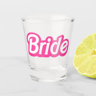 Malibu Bruid Shots, Malibu Roze Bachelorette Shot Glas