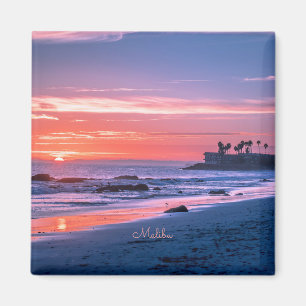 Malibu, CA, mooie schilderachtig foto, Magneet