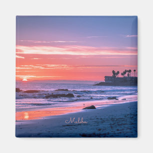 Malibu, CA, prachtige landschappelijke foto, Magneet