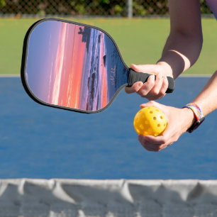 Malibu, CA schilderachtige foto Pickleball Paddle