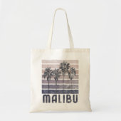 Malibu California Beach Summer Vacation Tote Bag (Voorkant)