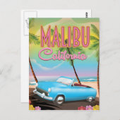 Malibu California Briefkaart (Voorkant / Achterkant)
