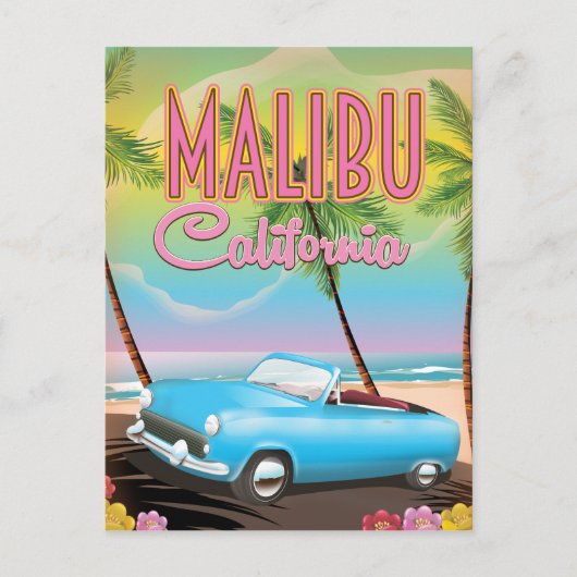 Malibu California Briefkaart (Voorkant)